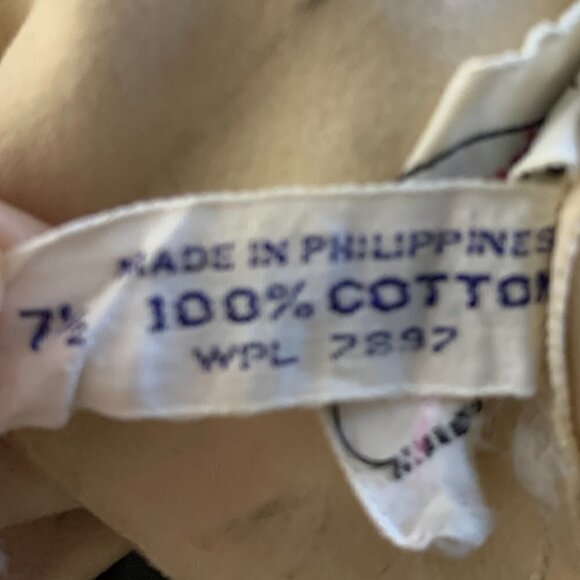 VTG Kerrybrooke Sears Sz 7-1/2 Ladies Long Cotton Gloves Off-White/Beige #92Q - Picture 7 of 7